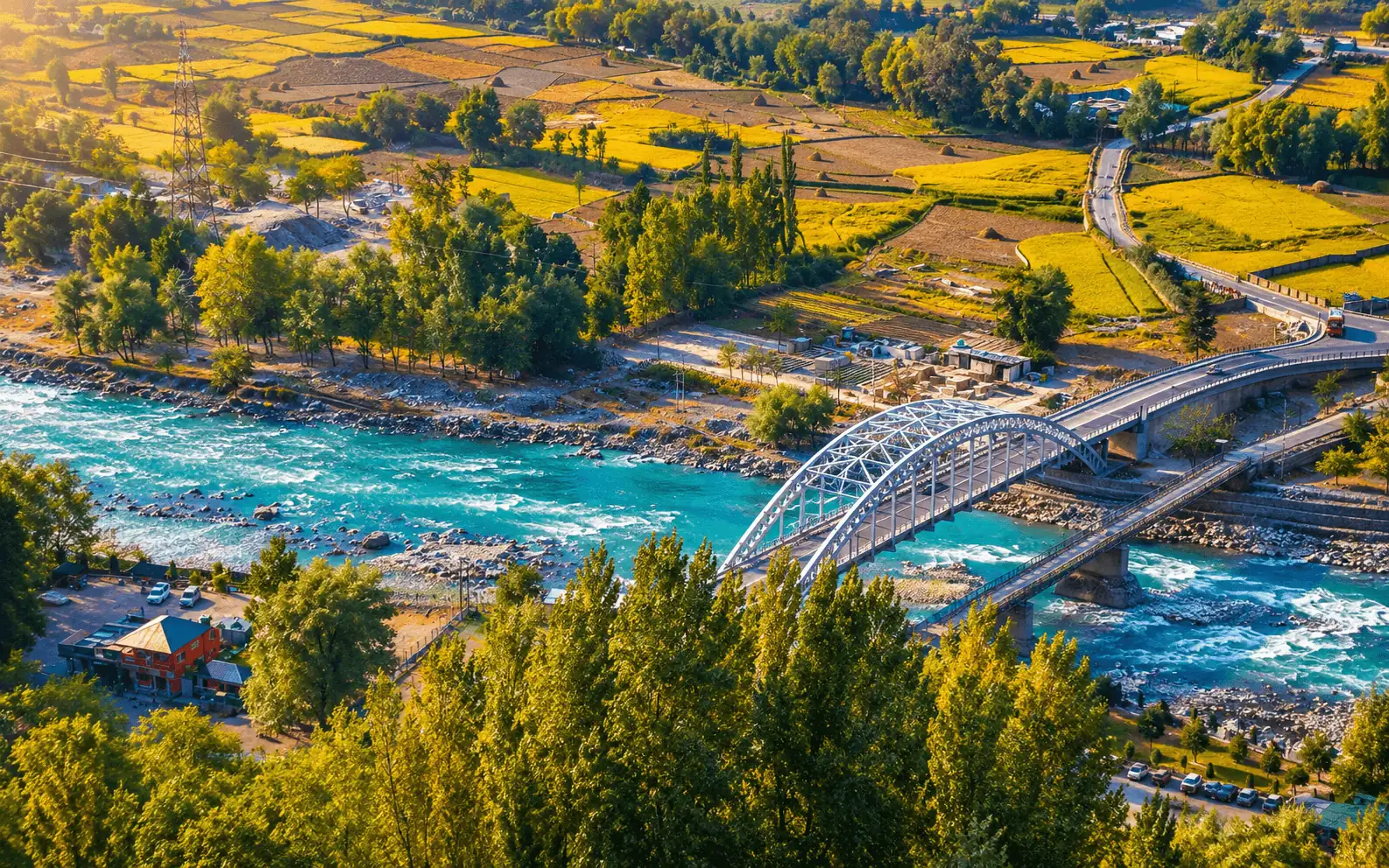 Kashmir destination wedding landscape