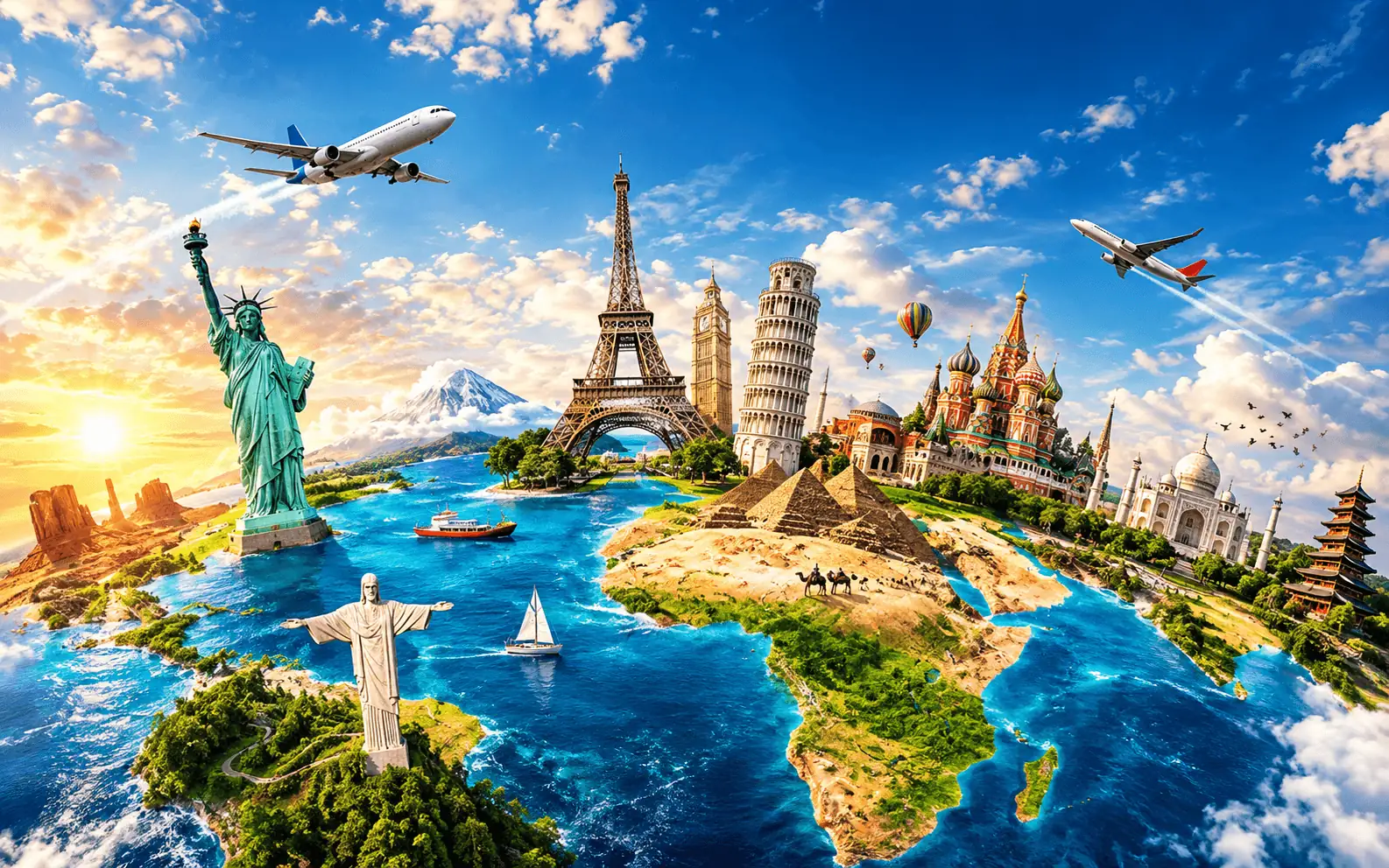 Worldwide destination photography